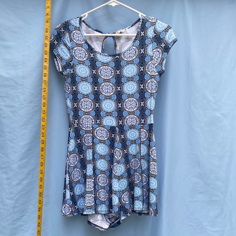 One Clothing Blue and White Kids One Piece